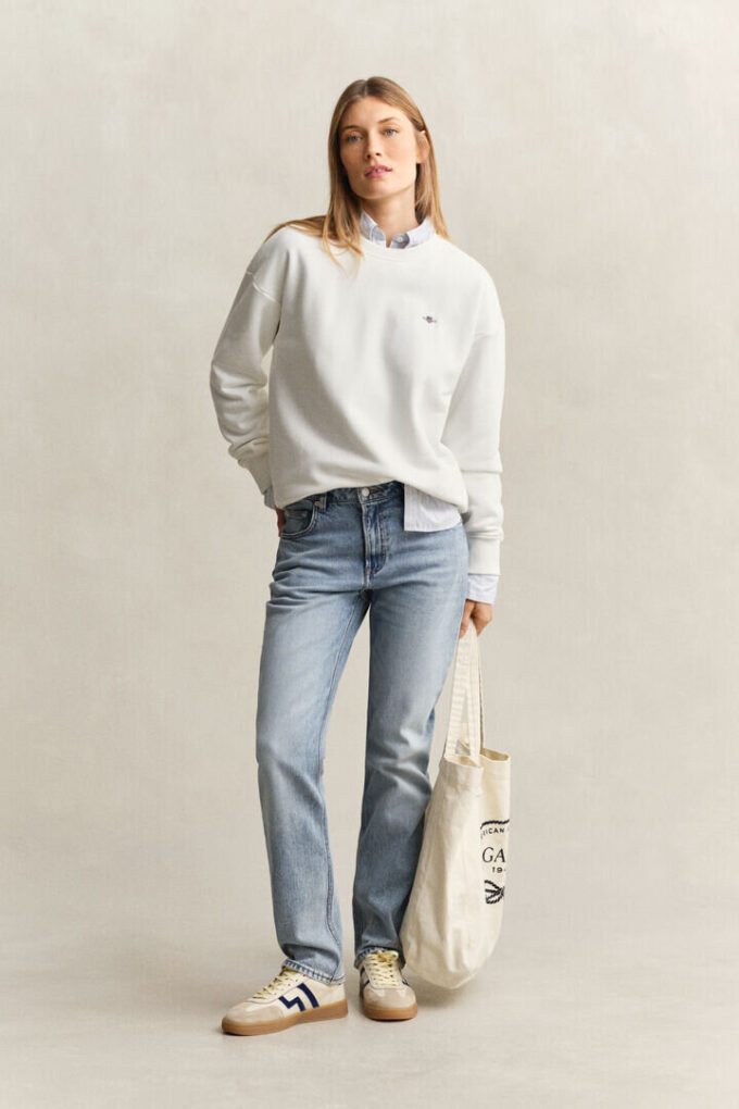 Shield Crew Neck Sweatshirt