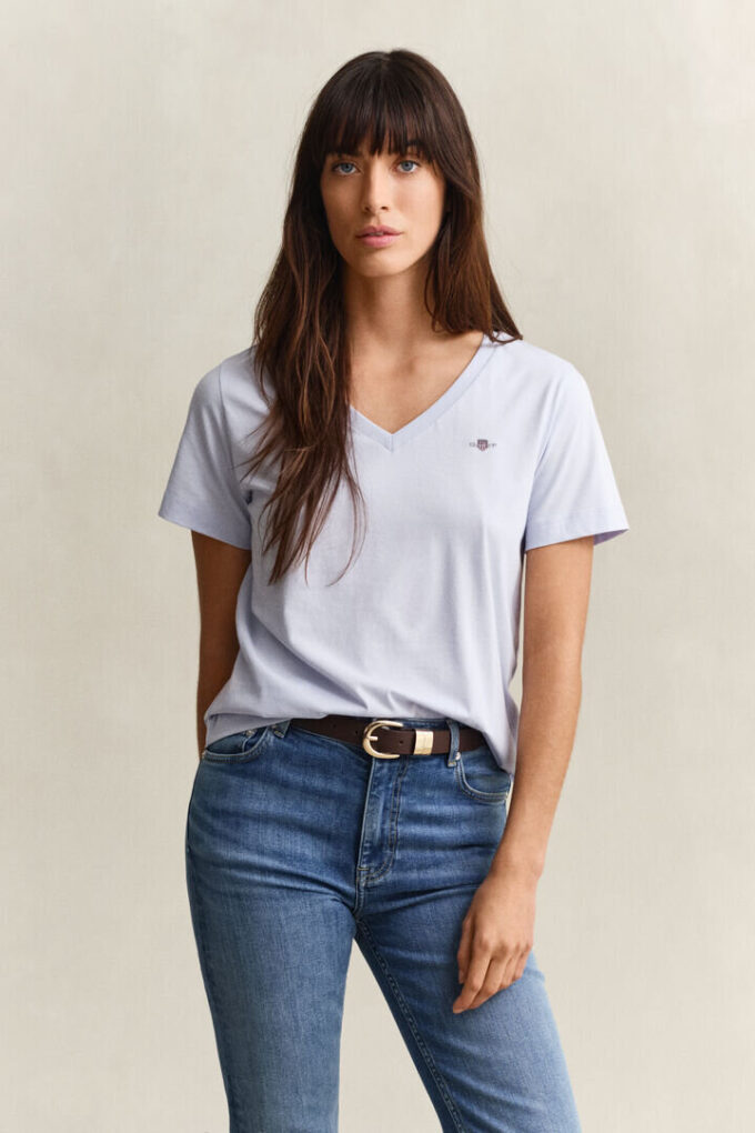 Shield V-Neck T-Shirt