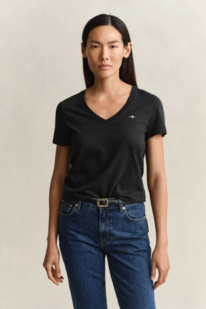 Shield V-Neck T-Shirt