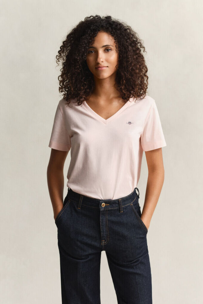 Shield V-Neck T-Shirt