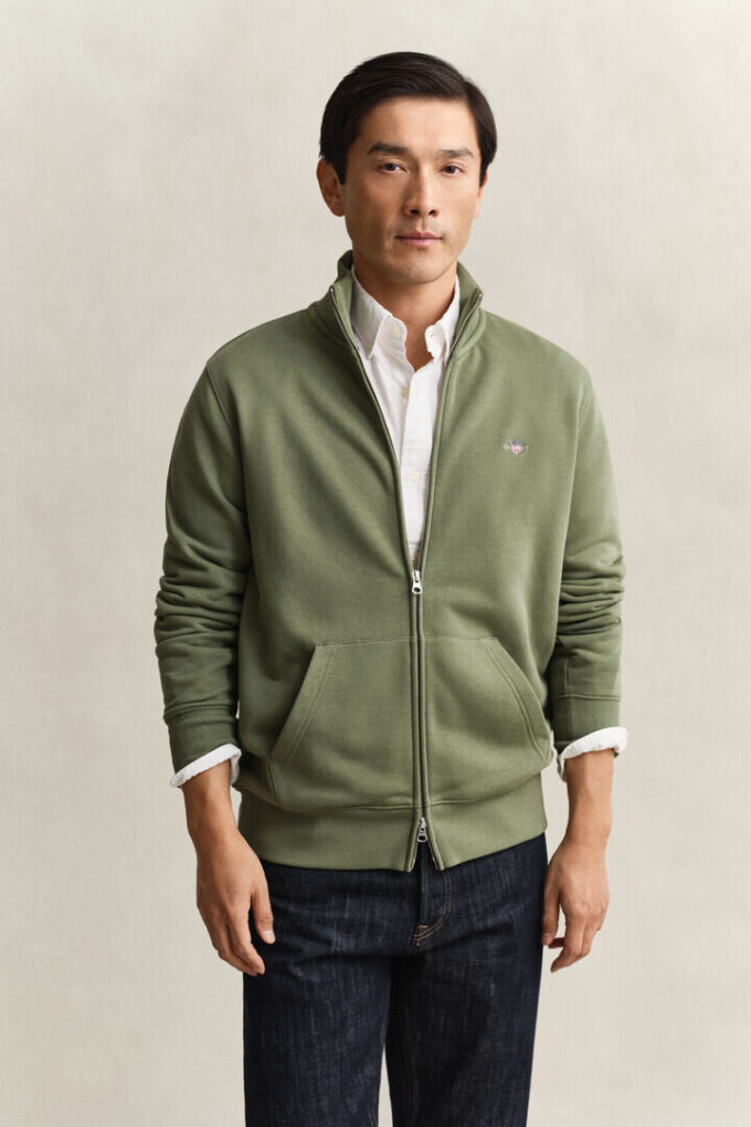 Shield Zip Sweatshirt