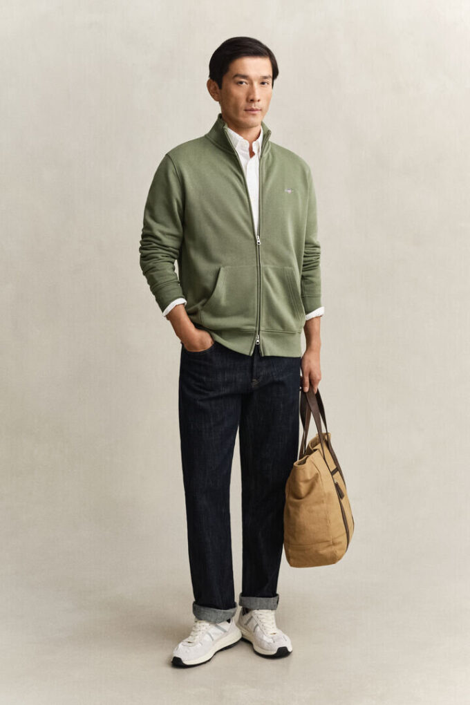 Shield Zip Sweatshirt