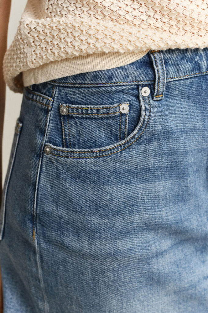 Short Denim Skirt