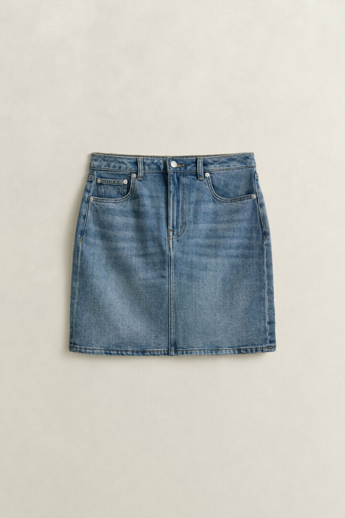 Short Denim Skirt