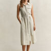 Sleeveless Linen Dress