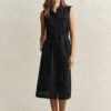 Sleeveless Linen Dress
