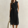 Sleeveless Linen Dress