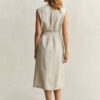 Sleeveless Linen Dress
