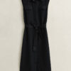 Sleeveless Linen Dress