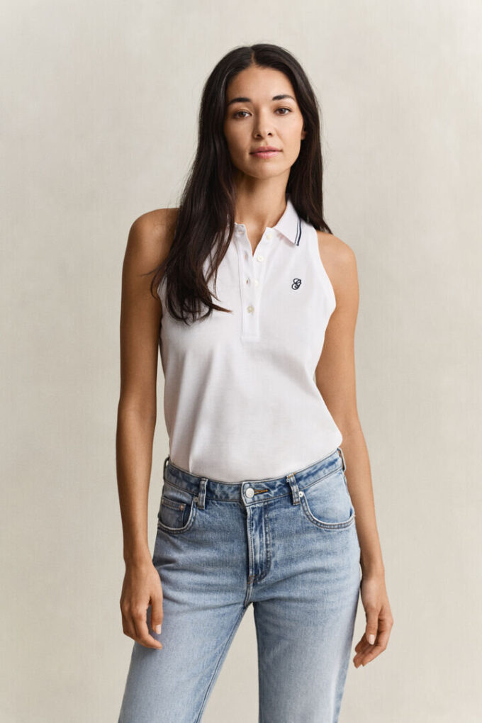 Sleeveless Piqua Polo Shirt