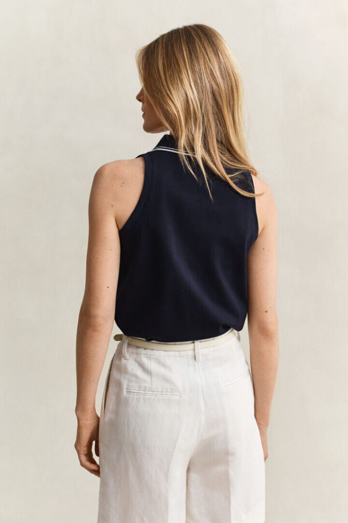 Sleeveless Piqua Polo Shirt