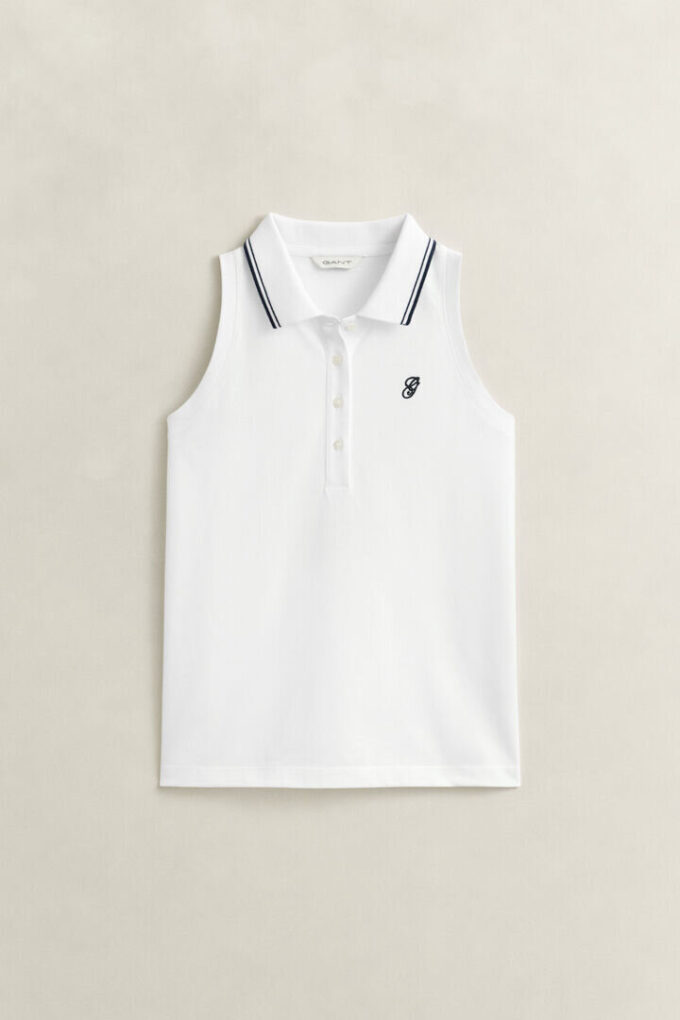 Sleeveless Piqua Polo Shirt