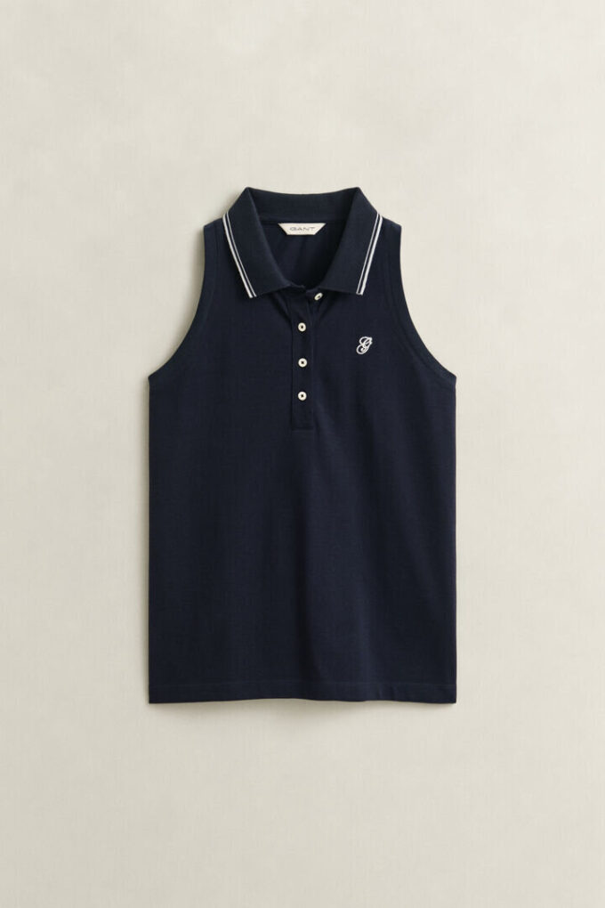 Sleeveless Piqua Polo Shirt