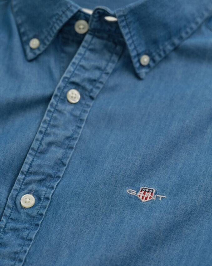 Slim Fit Indigo Shirt