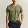 Slim Fit Shield V-Neck T-Shirt