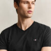 Slim Fit Shield V-Neck T-Shirt