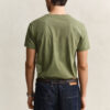 Slim Fit Shield V-Neck T-Shirt