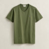 Slim Fit Shield V-Neck T-Shirt