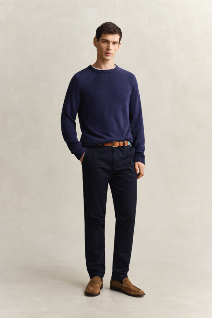 Slim Fit Smart Chinos