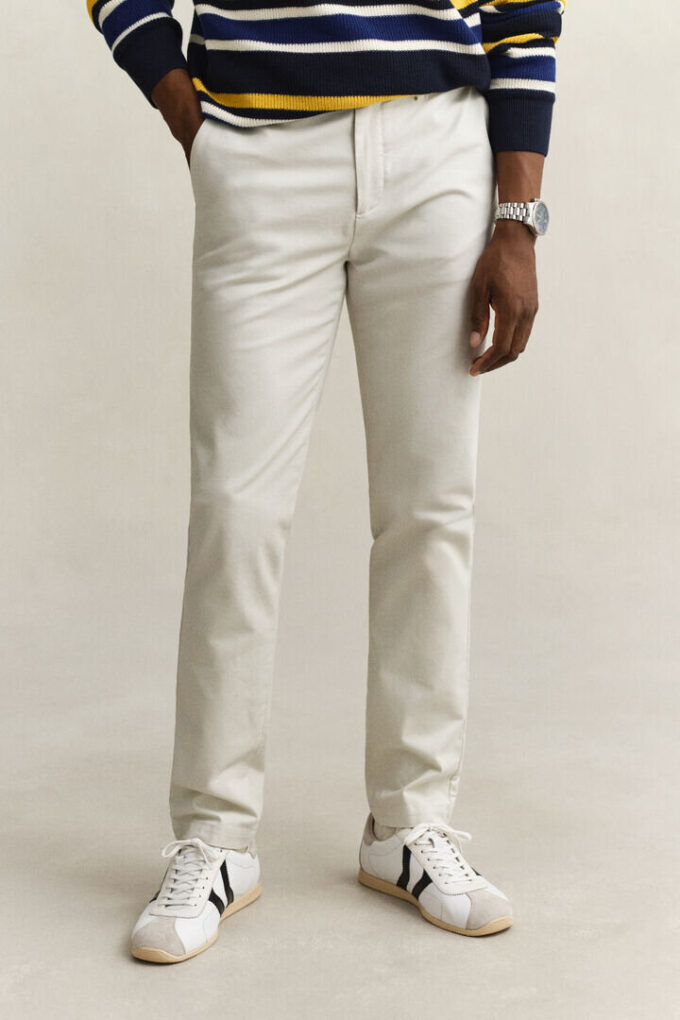 Slim Fit Smart Chinos