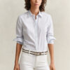 Slim Fit Striped Poplin Shirt