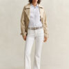 Slim Fit Striped Poplin Shirt