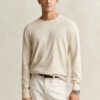 Slub Cotton Blend Sweater