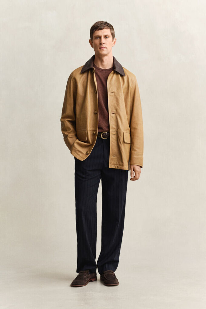 Slub Cotton Blend Sweater