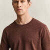 Slub Cotton Blend Sweater
