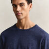 Slub Cotton Blend Sweater