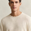 Slub Cotton Blend Sweater