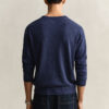 Slub Cotton Blend Sweater