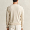 Slub Cotton Blend Sweater