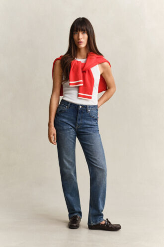Straight Leg Stretch Jeans