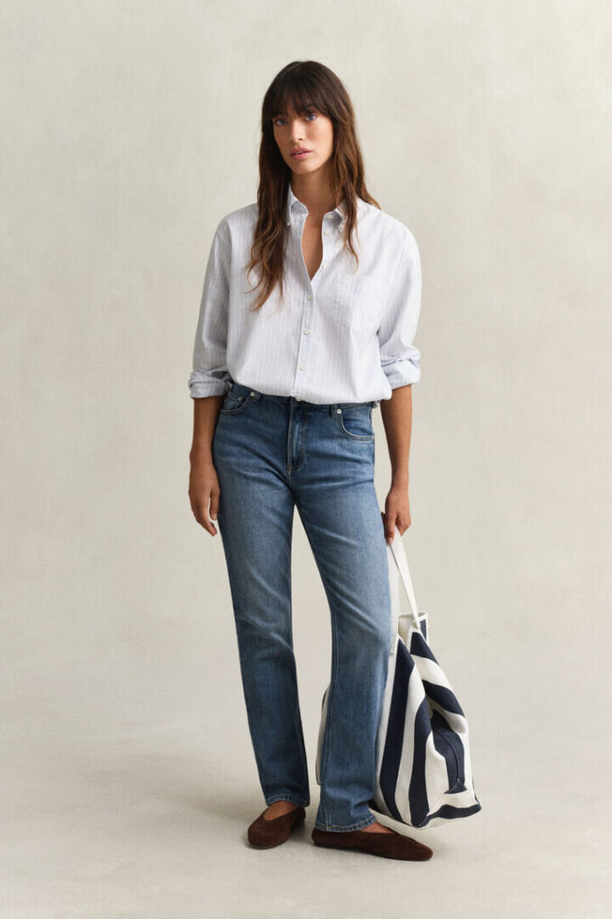 Straight Leg Stretch Jeans