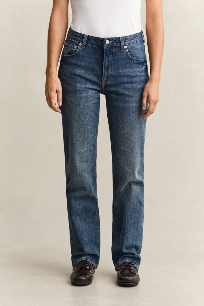 Straight Leg Stretch Jeans