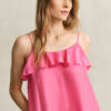 Strappy Silk Midi Dress