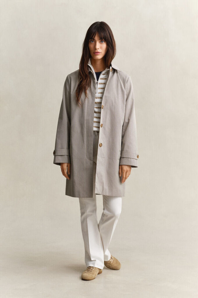 Striped Cable Knit Half-Zip Sweater