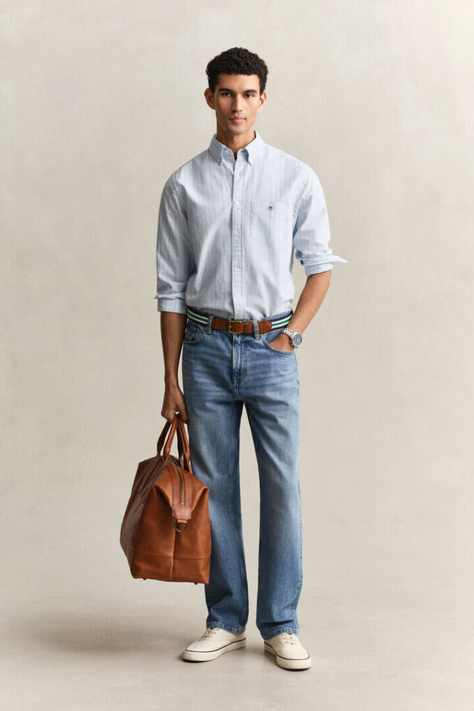 Striped Classic Oxford Shirt