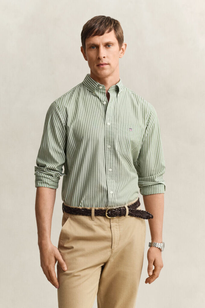 Striped Classic Poplin Shirt