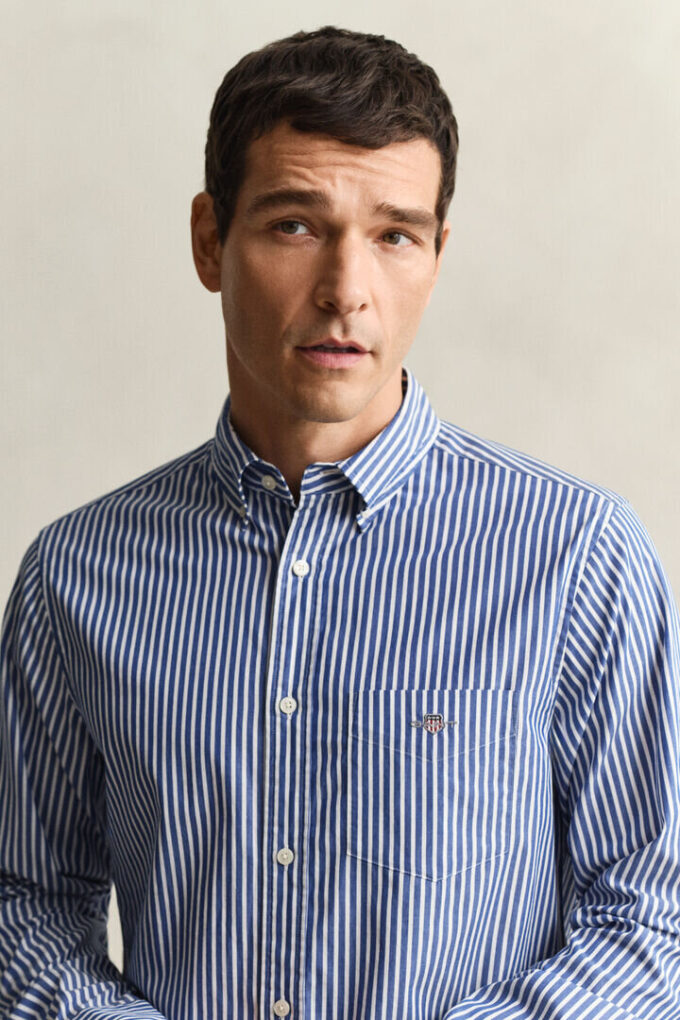 Striped Classic Poplin Shirt