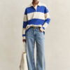 Striped Cotton Heavy Rugger