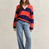 Striped Cotton Rugger