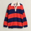 Striped Cotton Rugger