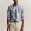 Striped Cotton Voile Shirt