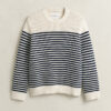 Striped Crew Neck Sweater