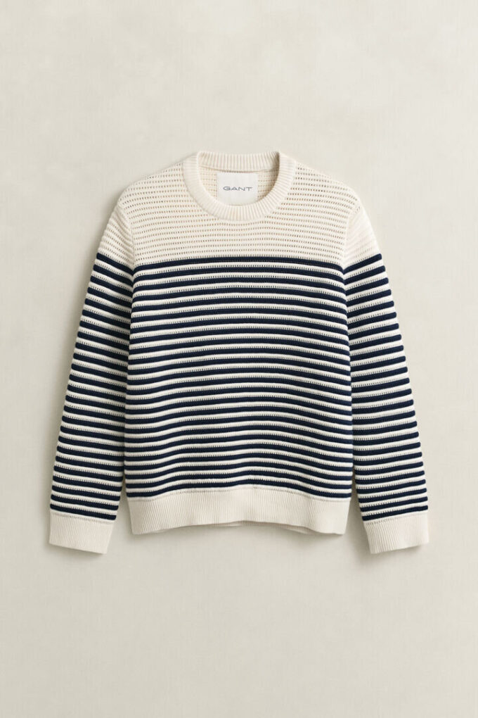 Striped Crew Neck Sweater