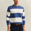 Striped Crew Neck Sweatshirt