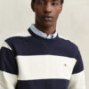 Striped Crew Neck Sweatshirt