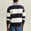 Striped Crew Neck Sweatshirt